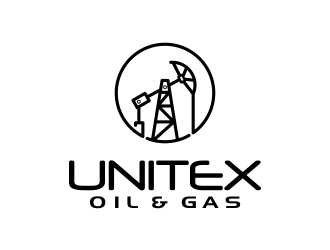 Unitex Oil & Gas logo design by SmartTaste