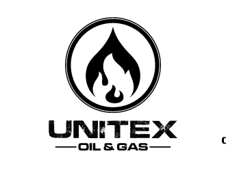 Unitex Oil & Gas logo design by Suvendu