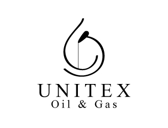 Unitex Oil & Gas logo design by artbitin