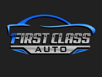 First Class Auto logo design by PMG