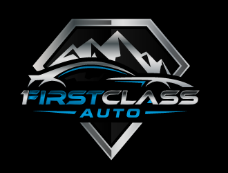 First Class Auto logo design by akilis13