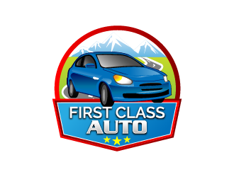 First Class Auto logo design by reight