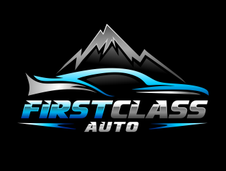First Class Auto logo design by imagine