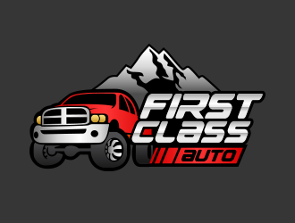 First Class Auto logo design by ajwins