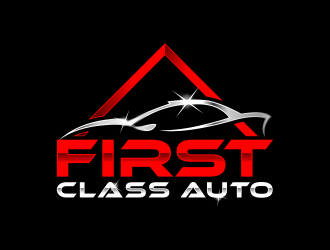 First Class Auto logo design by ubai popi