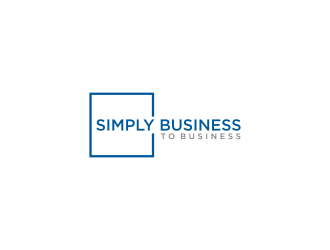 Simply Business To Business logo design by L E V A R