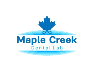 Maple Creek Dental Lab logo design by AhmadShaltout