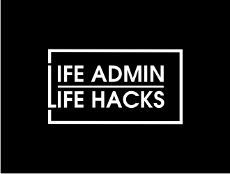 Life Admin Life Hacks logo design by Landung