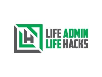 Life Admin Life Hacks logo design by jishu