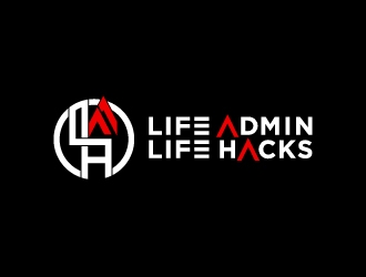 Life Admin Life Hacks logo design by josephope