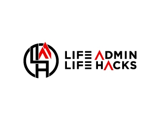 Life Admin Life Hacks logo design by josephope