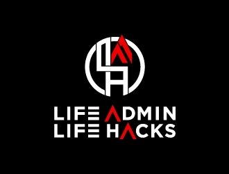 Life Admin Life Hacks logo design by josephope