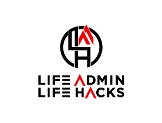 Life Admin Life Hacks logo design by josephope