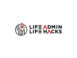 Life Admin Life Hacks logo design by josephope