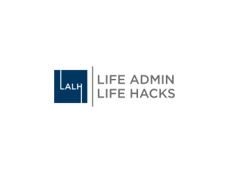 Life Admin Life Hacks logo design by Devian