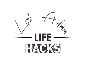 Life Admin Life Hacks logo design by ROSHTEIN