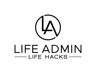 Life Admin Life Hacks logo design by lexipej