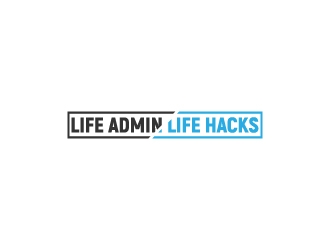 Life Admin Life Hacks logo design by kasperdz