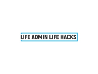 Life Admin Life Hacks logo design by kasperdz