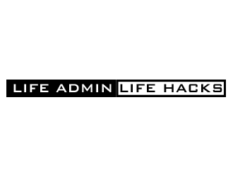 Life Admin Life Hacks logo design by mcocjen