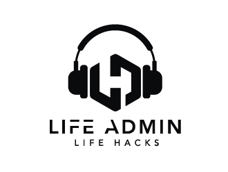 Life Admin Life Hacks logo design by gilkkj