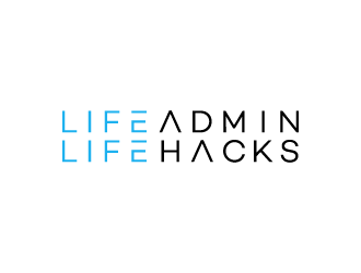 Life Admin Life Hacks logo design by quanghoangvn92
