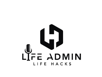Life Admin Life Hacks logo design by gilkkj