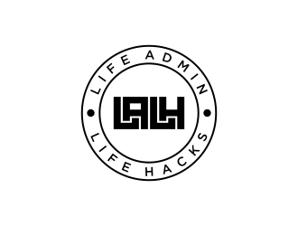 Life Admin Life Hacks logo design by dayco