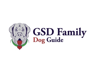 GSD Family Dog Guide logo design by WizArt