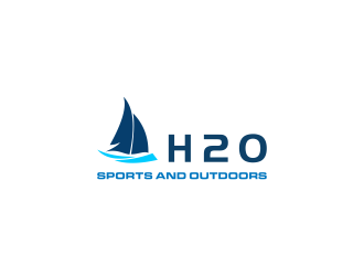 H2O Sports and Outdoors logo design by kaylee
