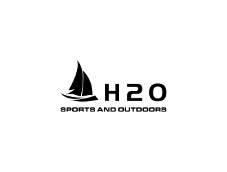 H2O Sports and Outdoors logo design by kaylee