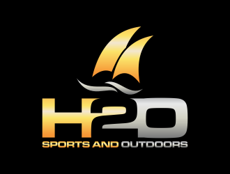 H2O Sports and Outdoors logo design by RIANW