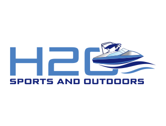 H2O Sports and Outdoors logo design by aldesign
