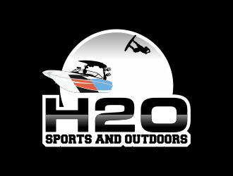 H2O Sports and Outdoors logo design by Kruger