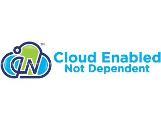 Cloud Enabled Not Dependent  logo design by bezalel