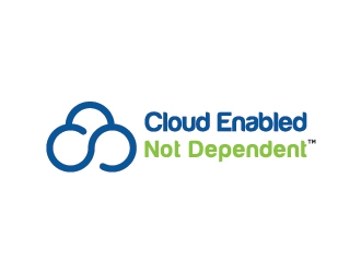 Cloud Enabled Not Dependent  logo design by Fear