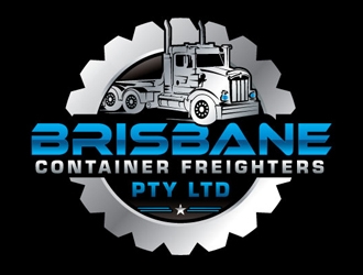Brisbane Container Freighters Pty Ltd logo design by shere