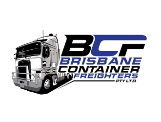 Brisbane Container Freighters Pty Ltd logo design by shere