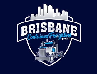 Brisbane Container Freighters Pty Ltd logo design by DreamLogoDesign
