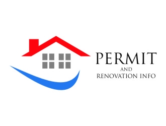 Permit and Renovation Info logo design by jetzu