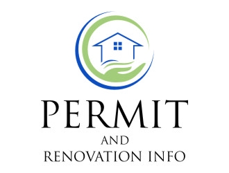 Permit and Renovation Info logo design by jetzu