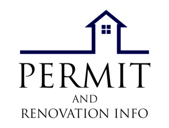 Permit and Renovation Info logo design by jetzu