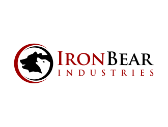 Iron Bear Industries logo design by Girly