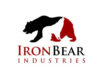 Iron Bear Industries logo design by Girly