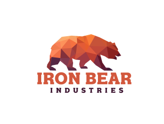 Iron Bear Industries logo design by DPNKR
