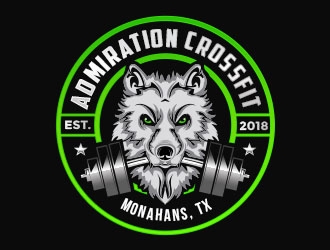 Admiration Crossfit logo design by Benok