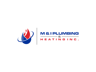 M & I PLUMBING & HEATING INC. logo design by ndaru