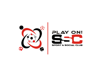 Play ON! SSC (Sport & Social Club) logo design by Landung