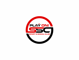 Play ON! SSC (Sport & Social Club) logo design by haidar