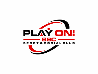 Play ON! SSC (Sport & Social Club) logo design by haidar